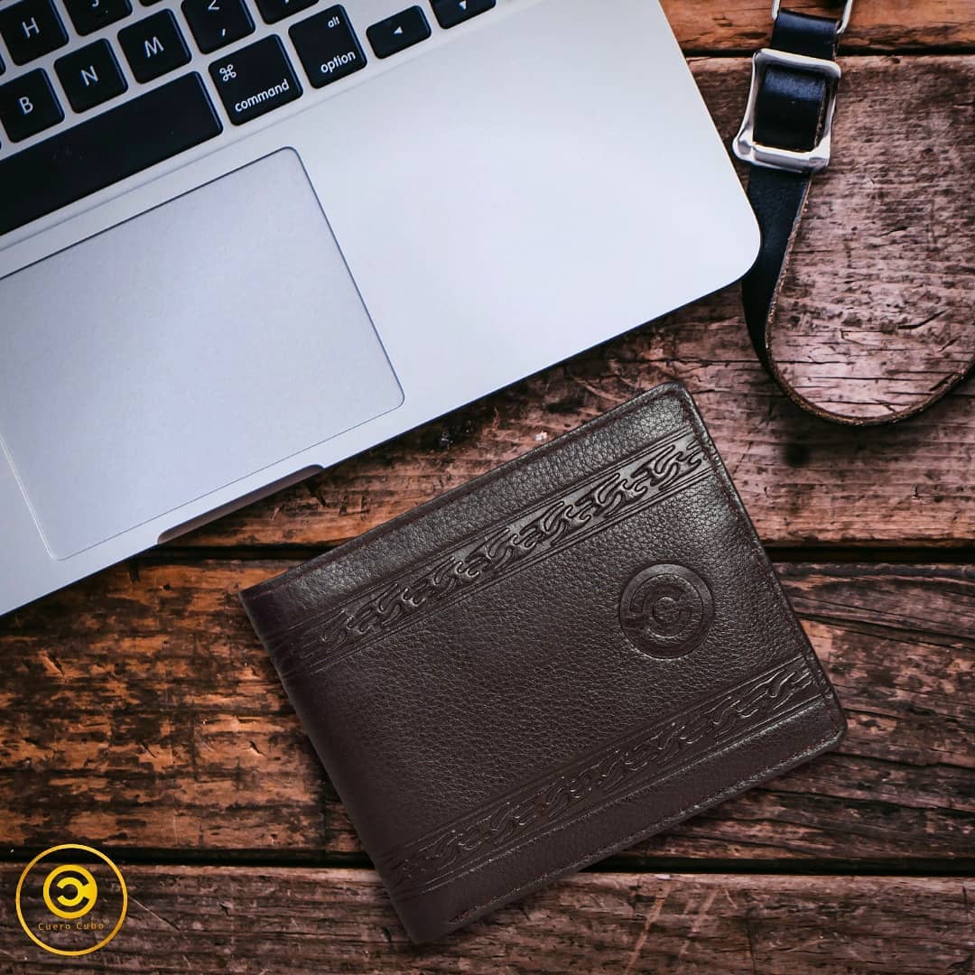 Cuero Cubo Men Formal, LUXURY NAPA LEATHER,Casual, Ethnic, Evening/Party Brown Genuine Leather Wallet
