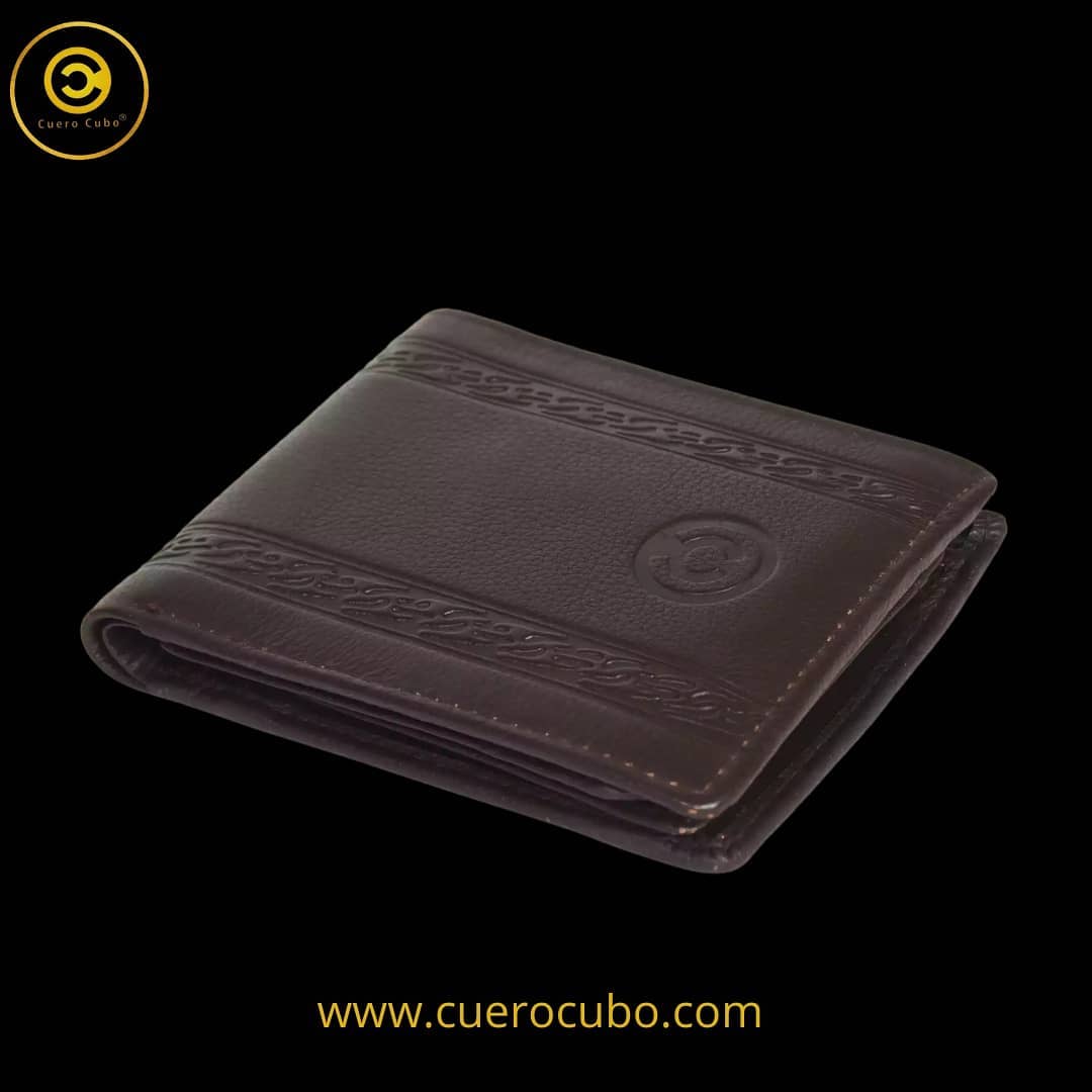 Cuero Cubo Men Formal, LUXURY NAPA LEATHER,Casual, Ethnic, Evening/Party Brown Genuine Leather Wallet