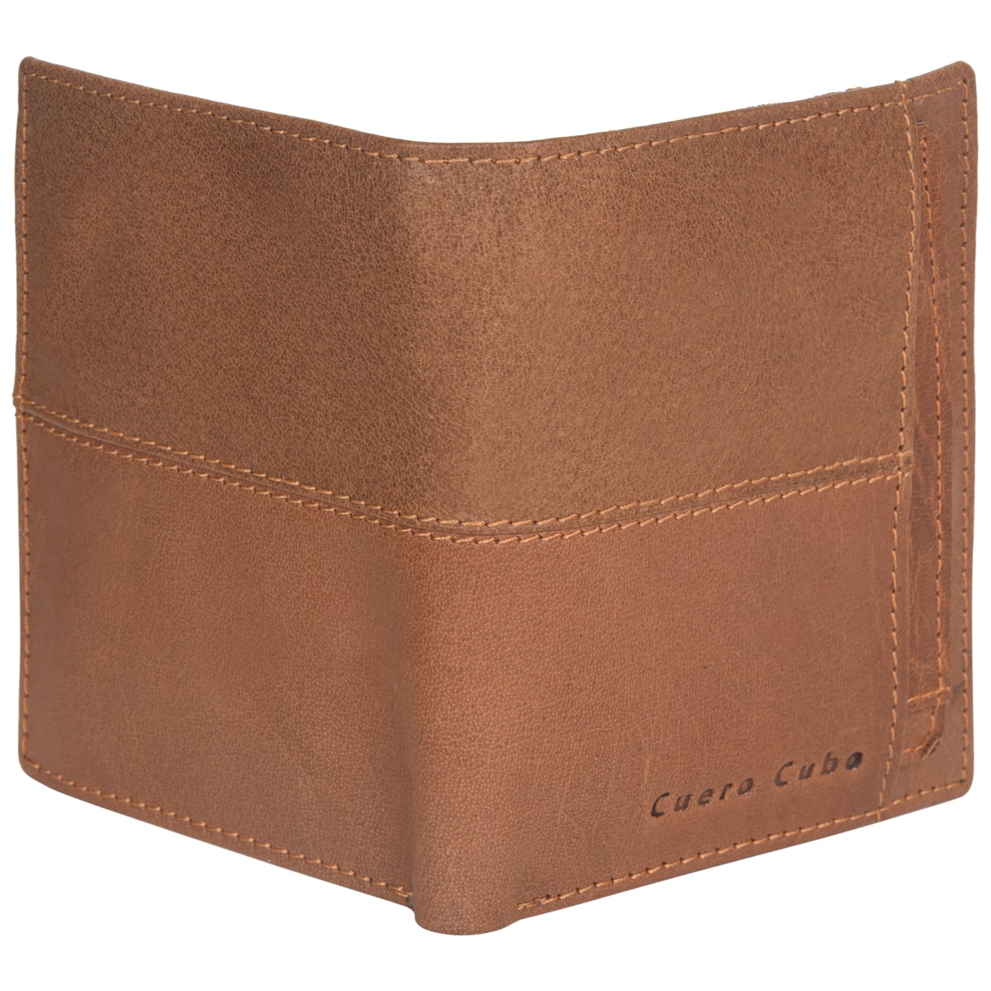 Cuero Cubo Men Formal, Casual, Brown Genuine Leather Wallet