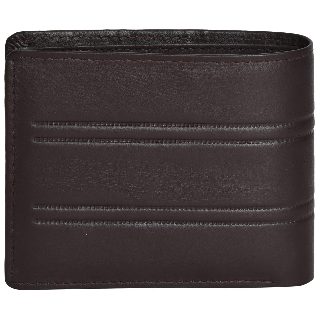Cuero Cubo Brown Genuine Leather Men Wallet