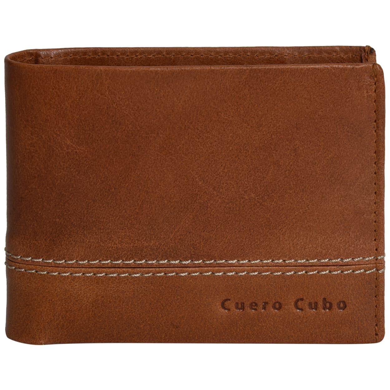 Cuero Cubo Men Formal,Casual Brown Genuine Leather Wallet
