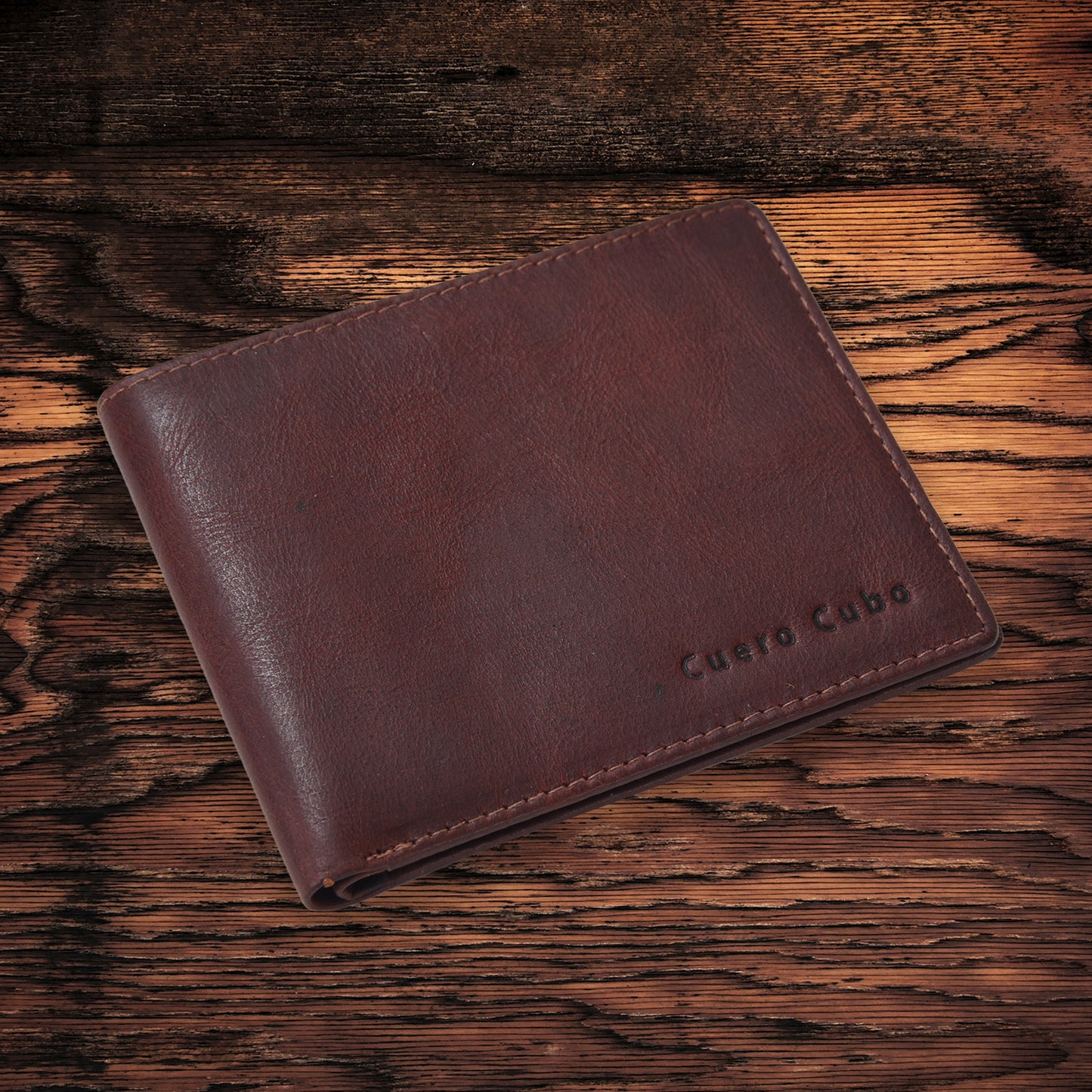 Cuero Cubo Men Formal, Casual, Ethnic, Evening/Party Brown Genuine Leather Wallet