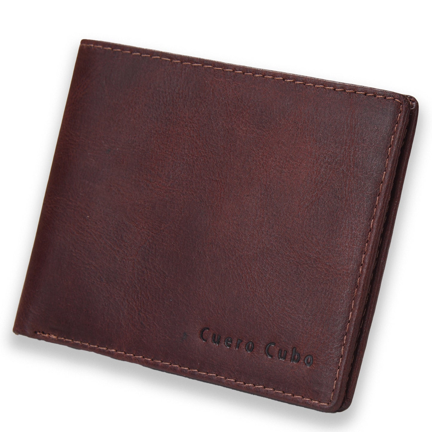 Cuero Cubo Men Formal, Casual, Ethnic, Evening/Party Brown Genuine Leather Wallet
