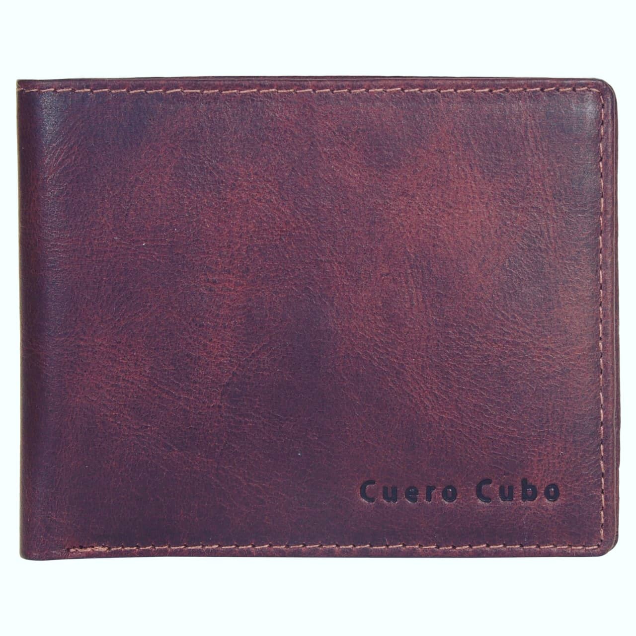 Cuero Cubo Men Formal, Casual, Ethnic, Evening/Party Brown Genuine Leather Wallet