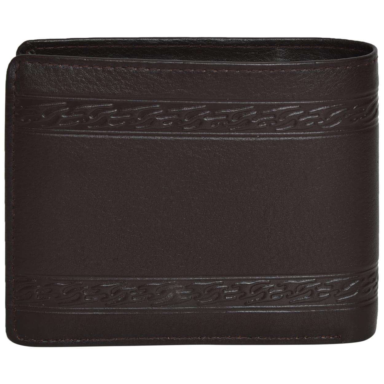 Cuero Cubo Men Formal, Casual, Ethnic, Evening/Party Brown Genuine Leather Wallet