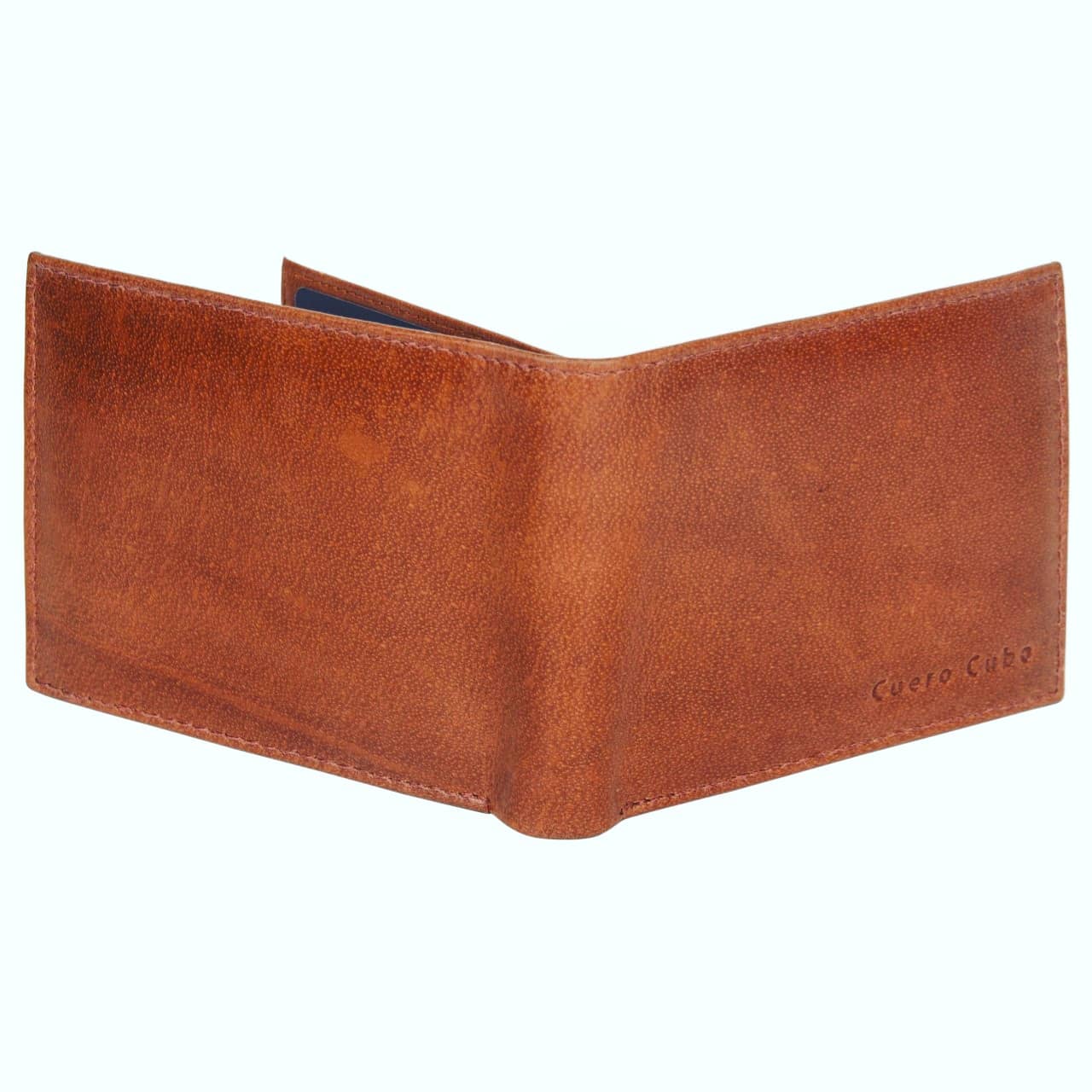 Cuero Cubo Men Formal, Casual, Ethnic, Brown Genuine Leather Wallet